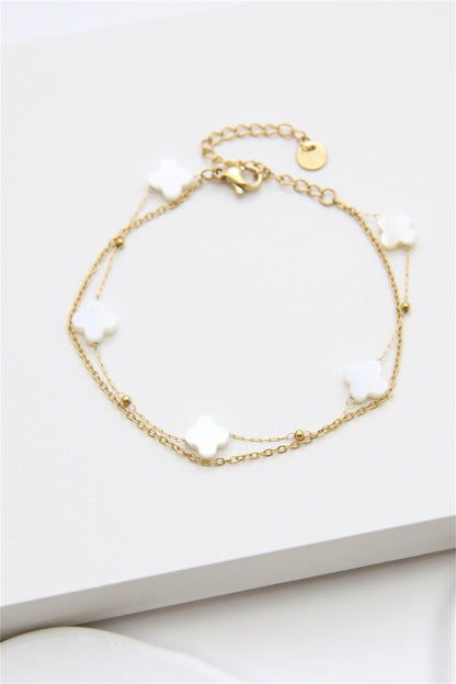 Bracelet trèfle