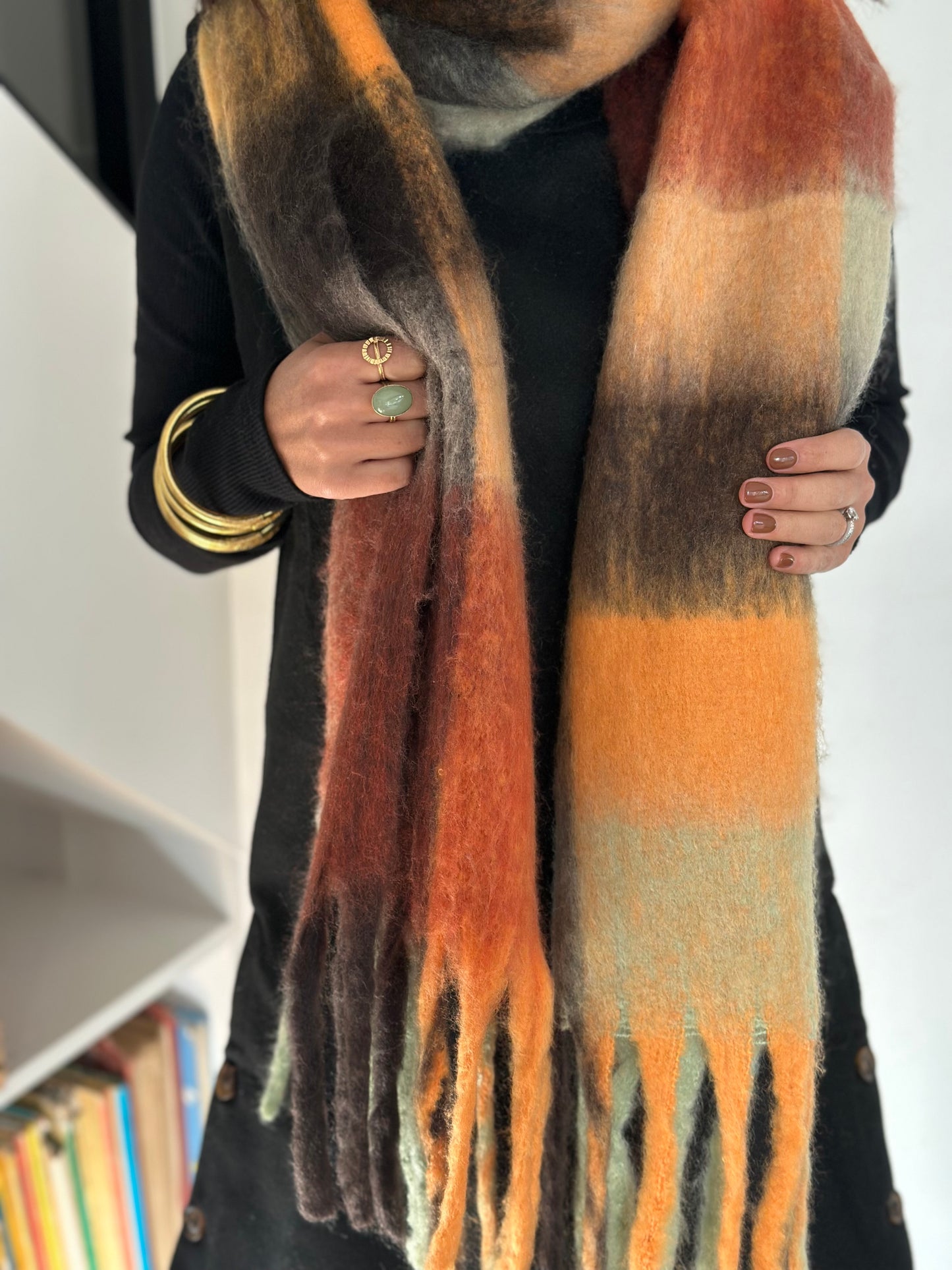 Echarpe Héléna camel