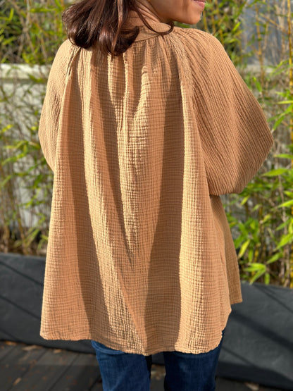 Chemise Ethel Camel