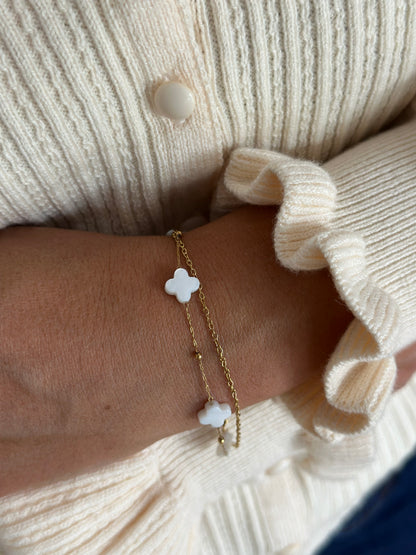 Bracelet trèfle