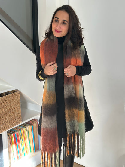 Echarpe Héléna camel