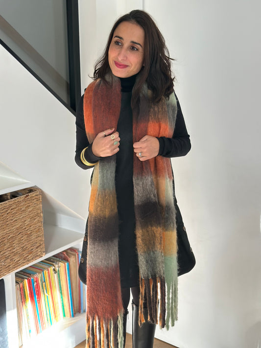 Echarpe Héléna camel