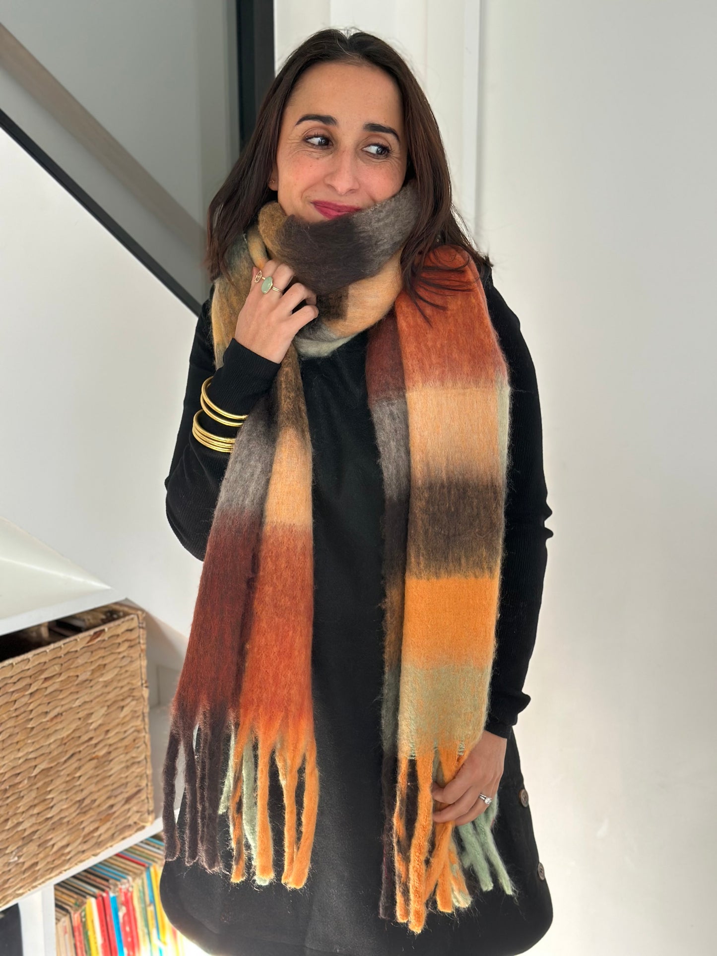 Echarpe Héléna camel